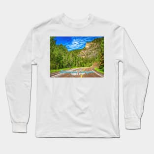 Spearfish Canyon Scenic Byway Long Sleeve T-Shirt